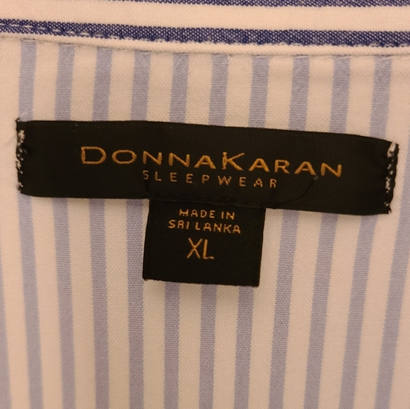 Donna Karan Striped Button-Up Shirt - Picture 8 of 8
